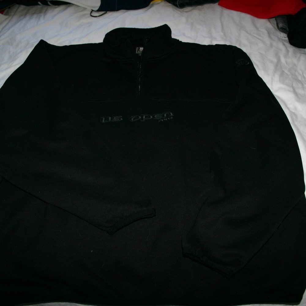 Tennis Fans from 2003 Black U.S. Open sweatshirt from the Event in N.Y. XXL